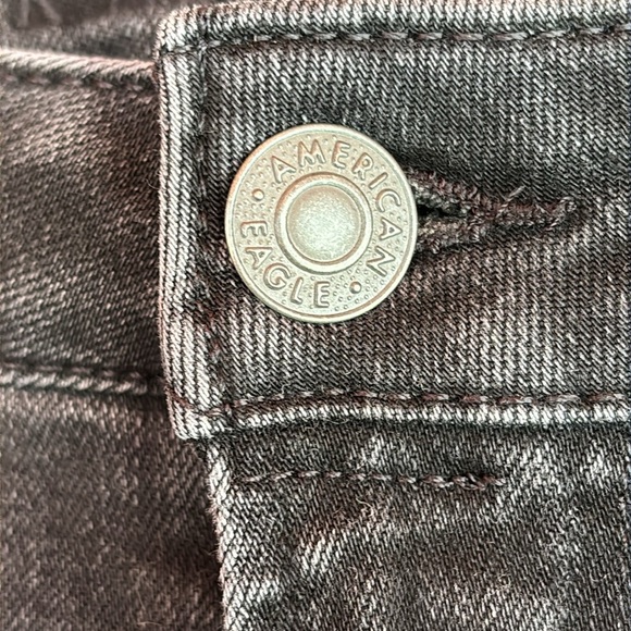 American Eagle Next Level Flex Men's Black Denim Stacked Skinny Jeans - Picture 4 of 10